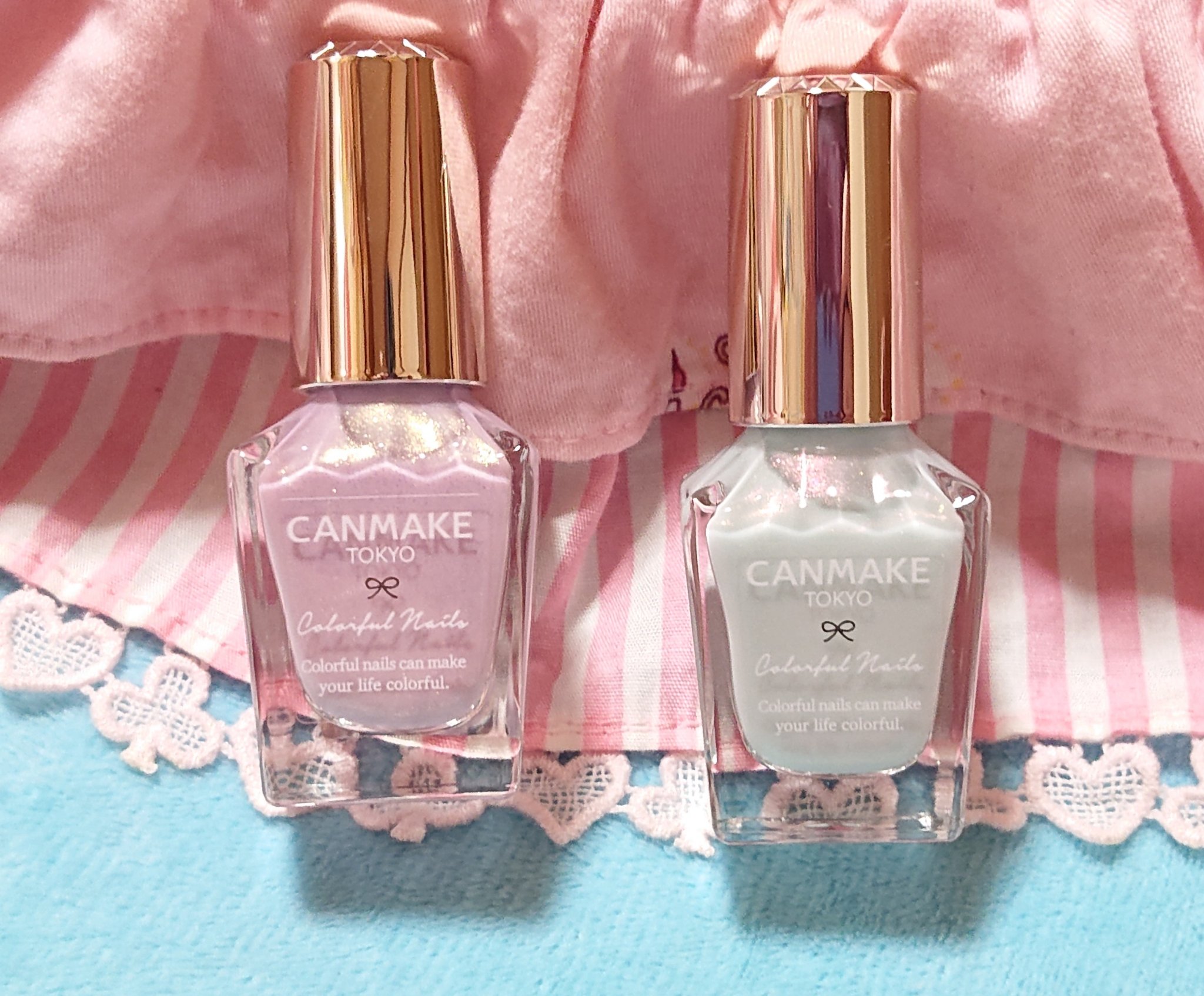 カラフルネイルズ N114 ピンクチュチュ/キャンメイク/マニキュアを使ったクチコミ（1枚目）
