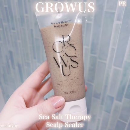 シーソルトセラピースカルプスケーラー/GROWUS/ヘッドスクラブを使ったクチコミ(1枚目)
