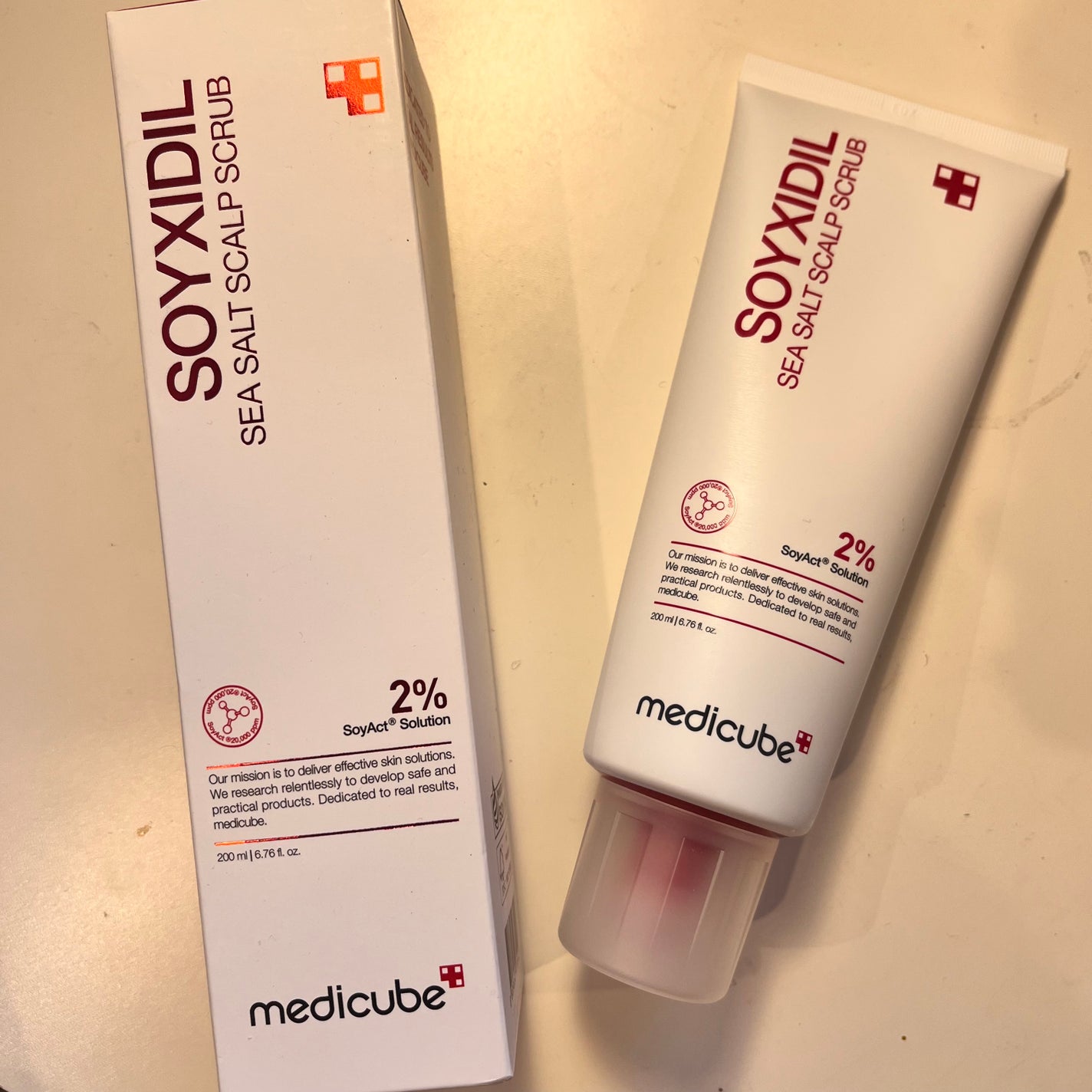 シーソルトヘッドスクラブ/MEDICUBE/ヘッドスクラブを使ったクチコミ(1枚目)