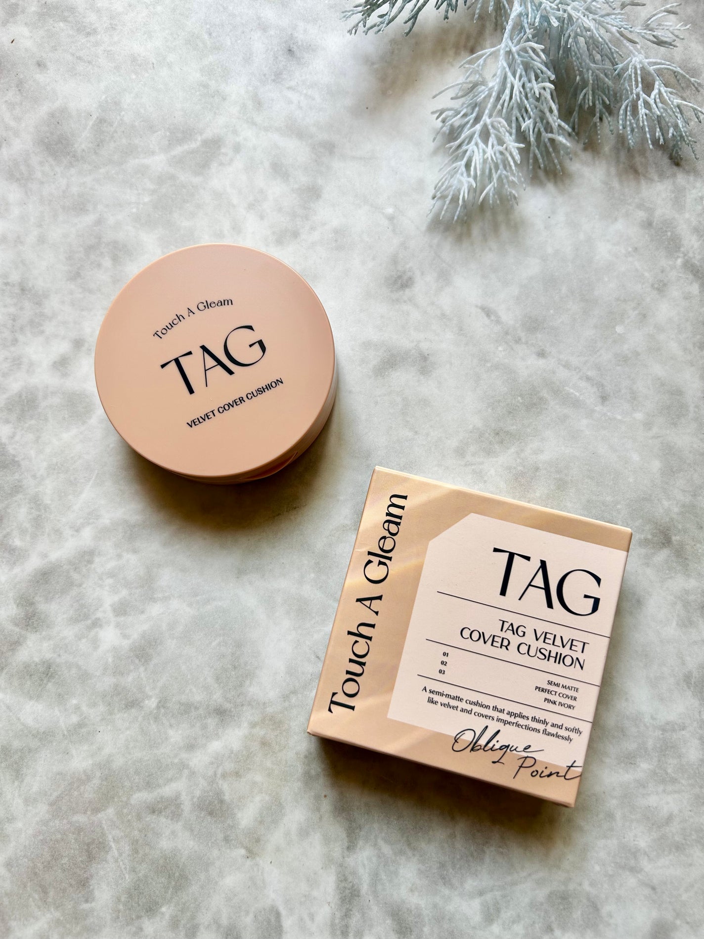 ベルベットカバークッション/TAG/クッションファンデーションを使ったクチコミ(1枚目)