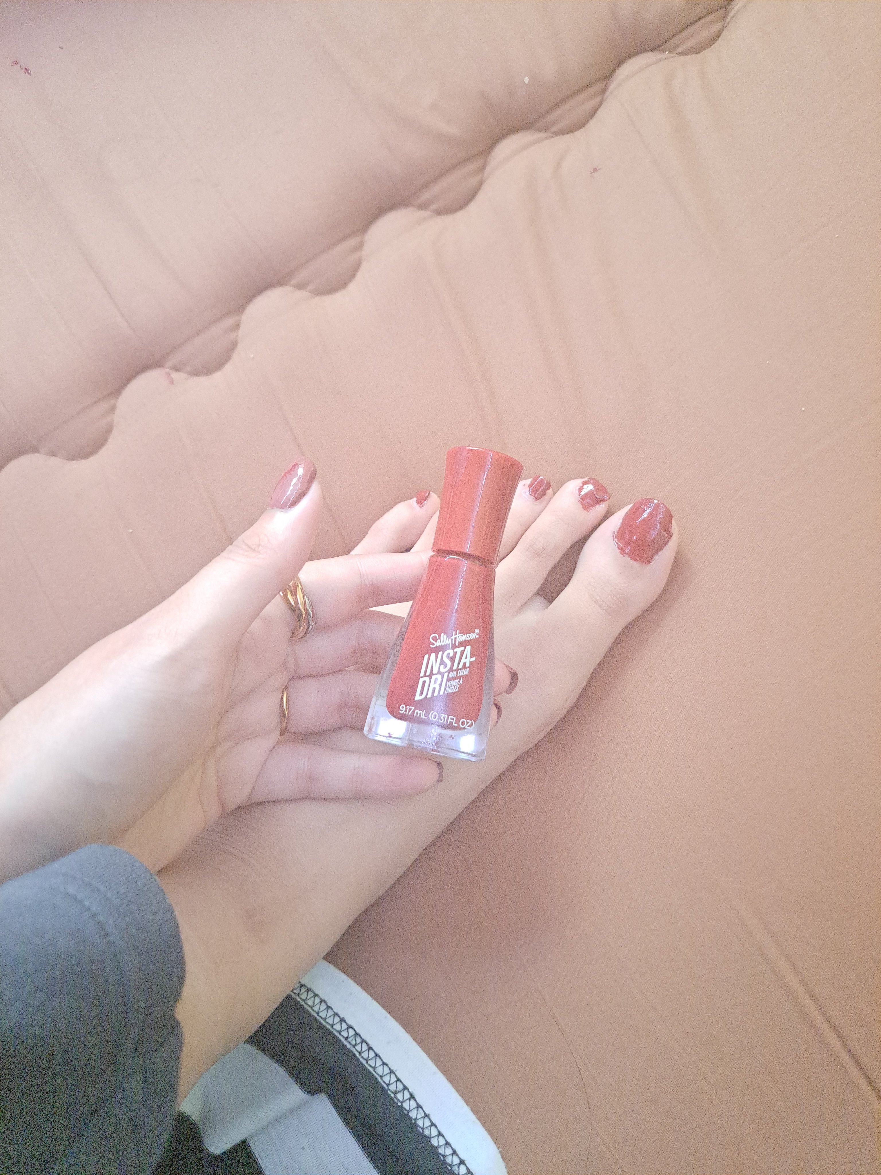 インスタドライ ネイルカラー/サリーハンセン/オールインワンネイルを使ったクチコミ（1枚目）