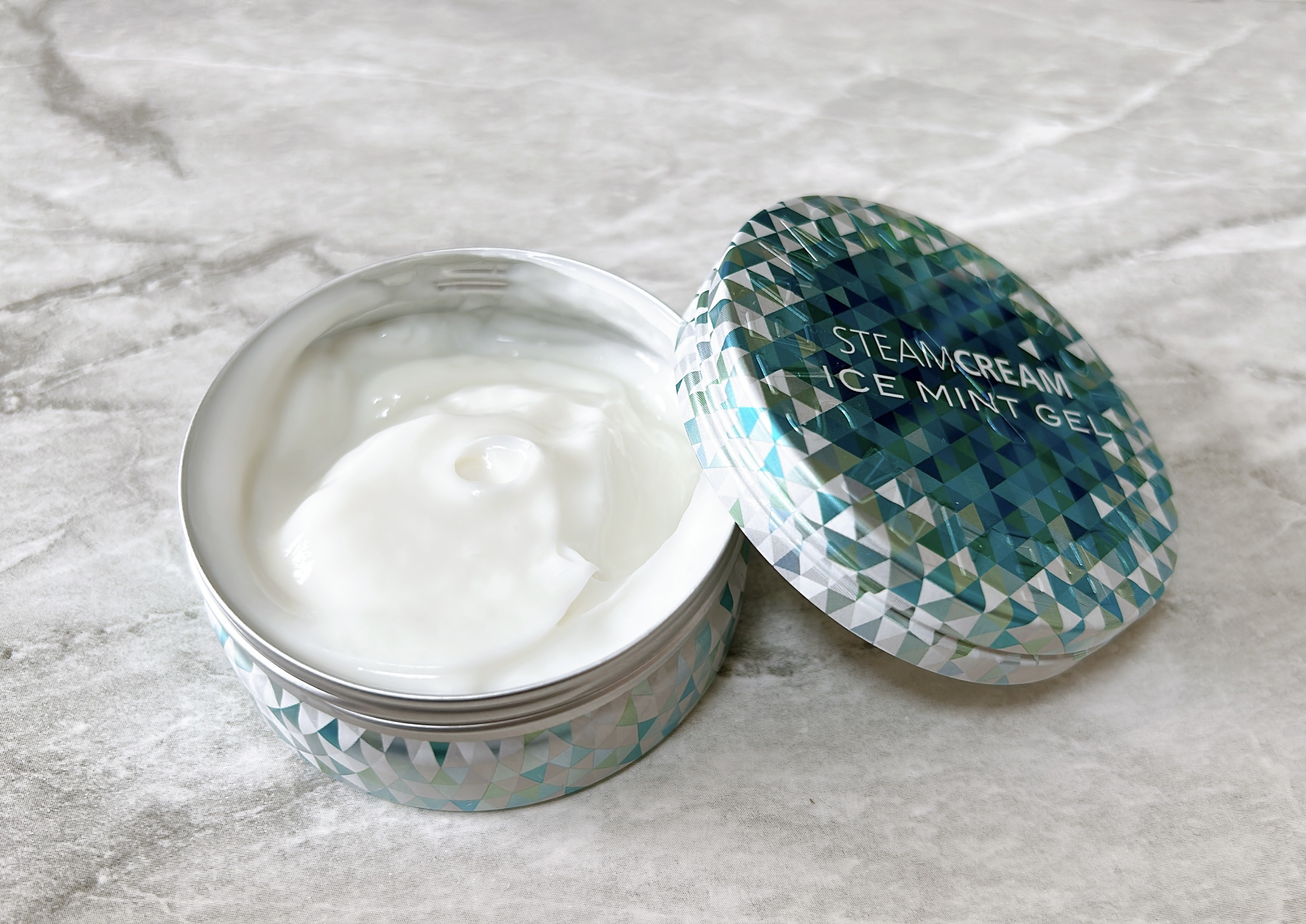 スチームクリーム アイスミント ジェル/STEAMCREAM/ボディローションを使ったクチコミ（3枚目）