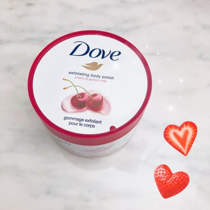 ダヴ ふわとろ クリーミースクラブ チェリー&アプリコットミルク/ダヴ/ボディスクラブを使ったクチコミ(1枚目)
