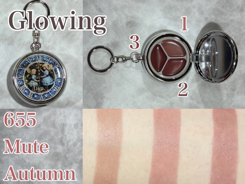 グローイングタイムトゥーキスアンドブラッシュ/Dinto/口紅を使ったクチコミ（3枚目）