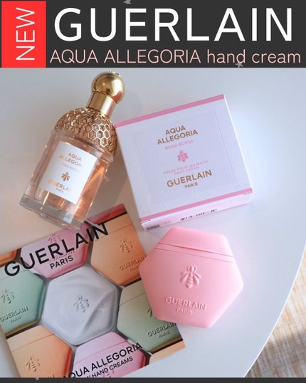 アクア アレゴリア ハンドクリーム ローザ ロッサ/GUERLAIN/ハンドクリームを使ったクチコミ(1枚目)