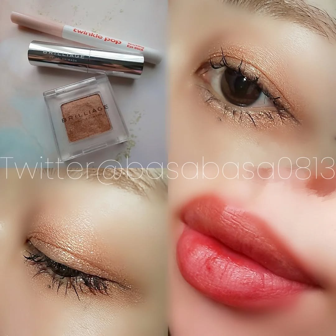 スパークリングアイスティック 01 FINE WHITE/TWINKLE POP/ペンシルアイライナーを使ったクチコミ（1枚目）