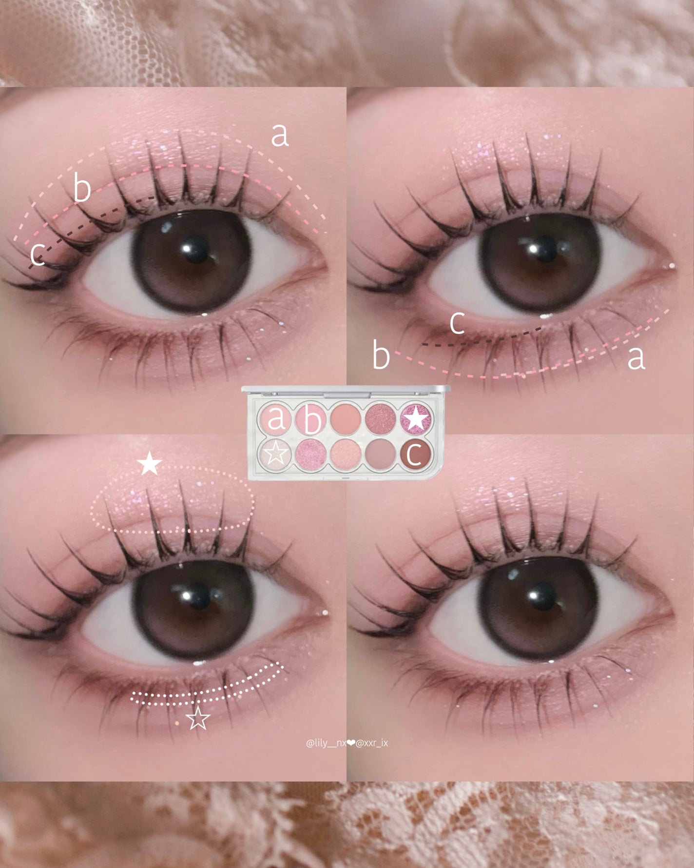 ライト オン アイズ シャドウ パレット/Lummir/アイシャドウパレットを使ったクチコミ(6枚目)