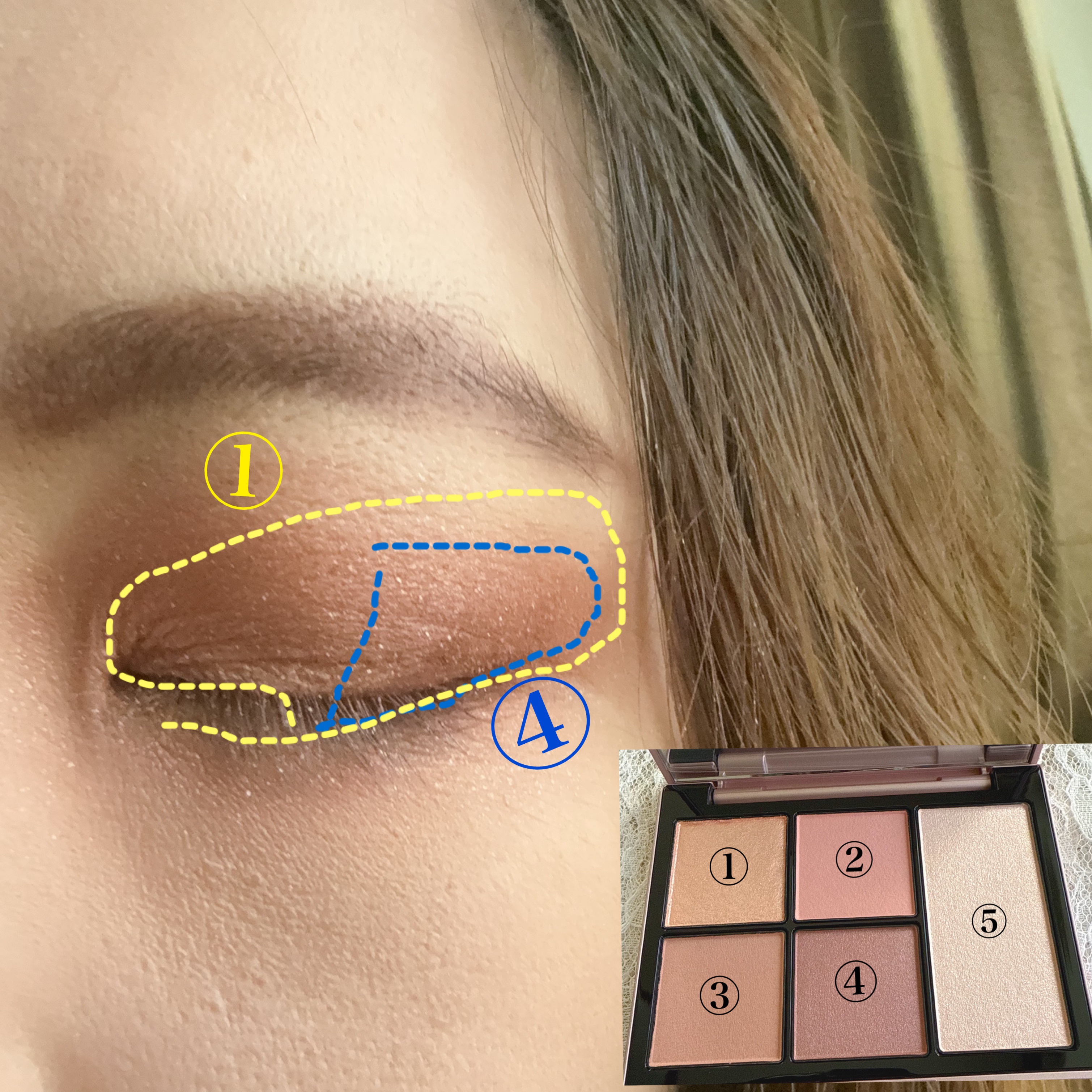 フェイス スタイリスト EX13 Spread Love/SNIDEL BEAUTY/アイシャドウパレットを使ったクチコミ（3枚目）