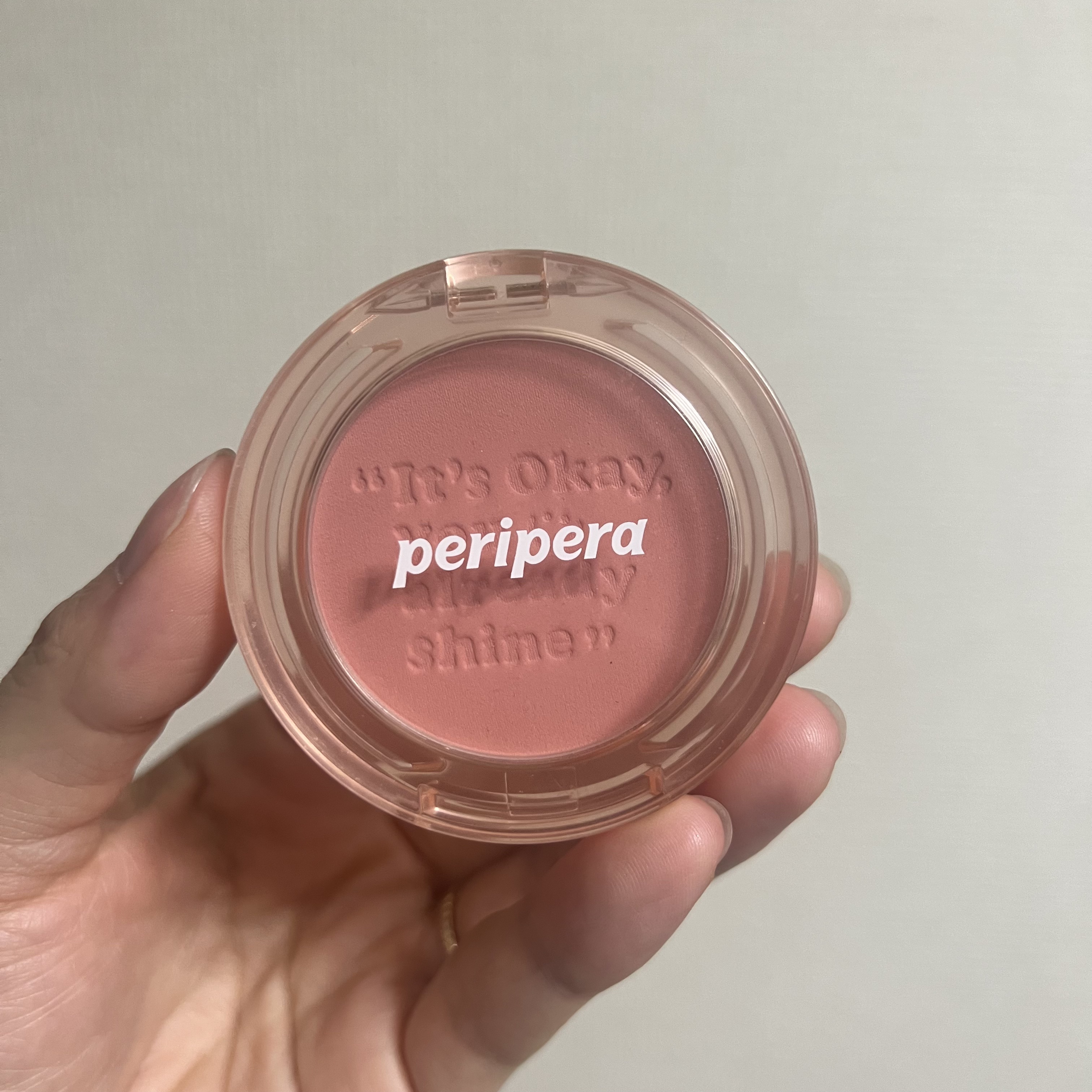 ピュア ブラッシュド サンシャイン チーク/PERIPERA/パウダーチークを使ったクチコミ（1枚目）