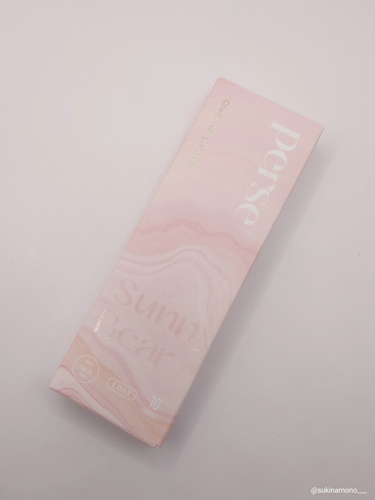 perse 1day/perse/ワンデー（１DAY）カラコンを使ったクチコミ（3枚目）