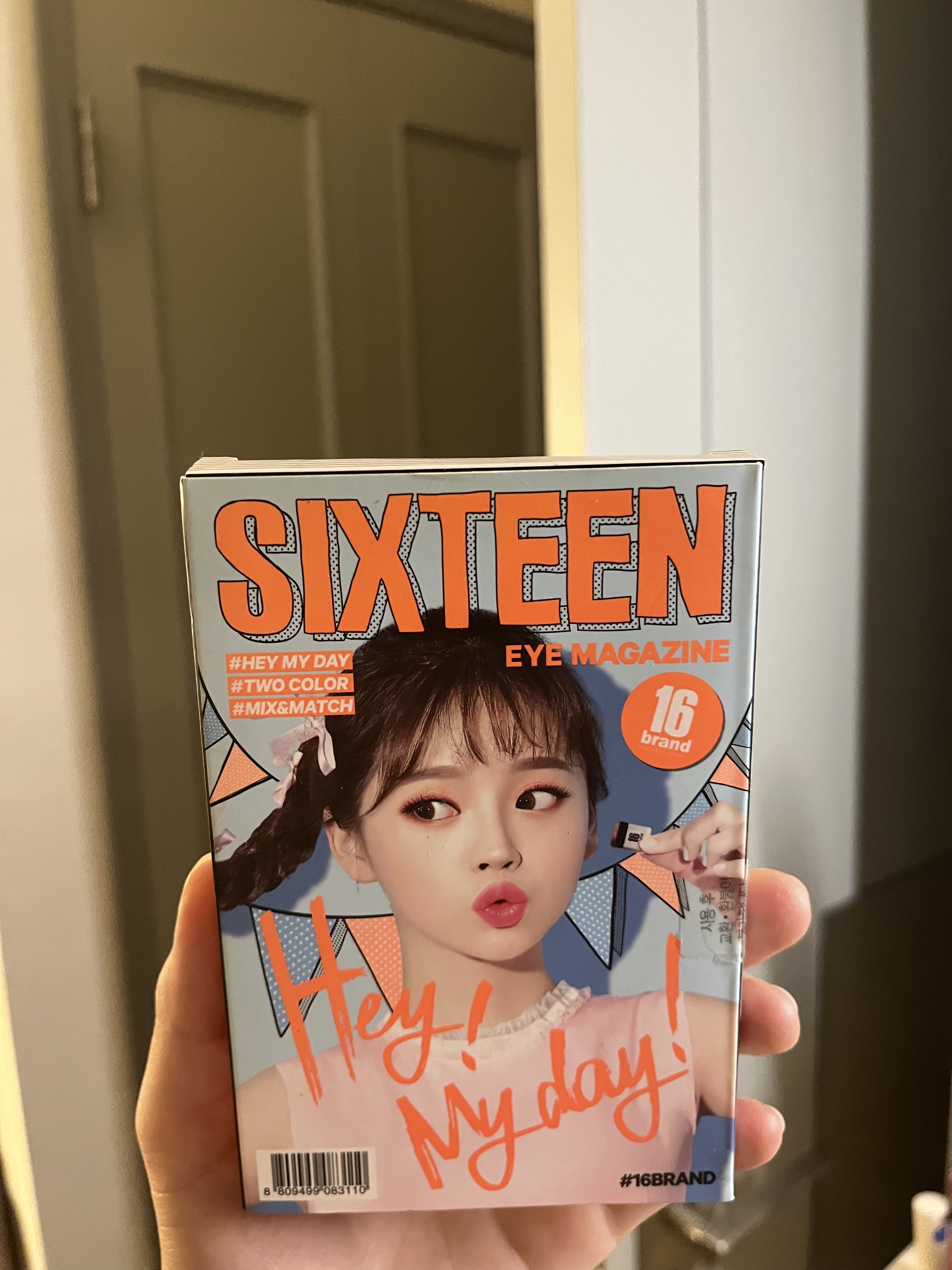 16 EYE MAGAZINE 04 HEY MY DAY/16BRAND/アイシャドウパレットを使ったクチコミ（1枚目）