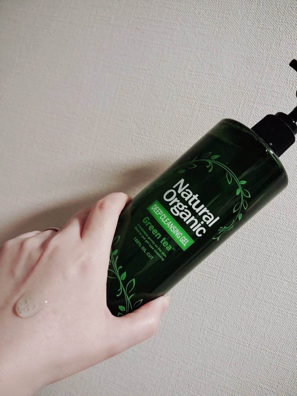 ナチュラルオーガニックディープクレンジングジェルグリンティー/ドン・キホーテプライベートブランド 情熱価格/クレンジングジェルを使ったクチコミ（1枚目）