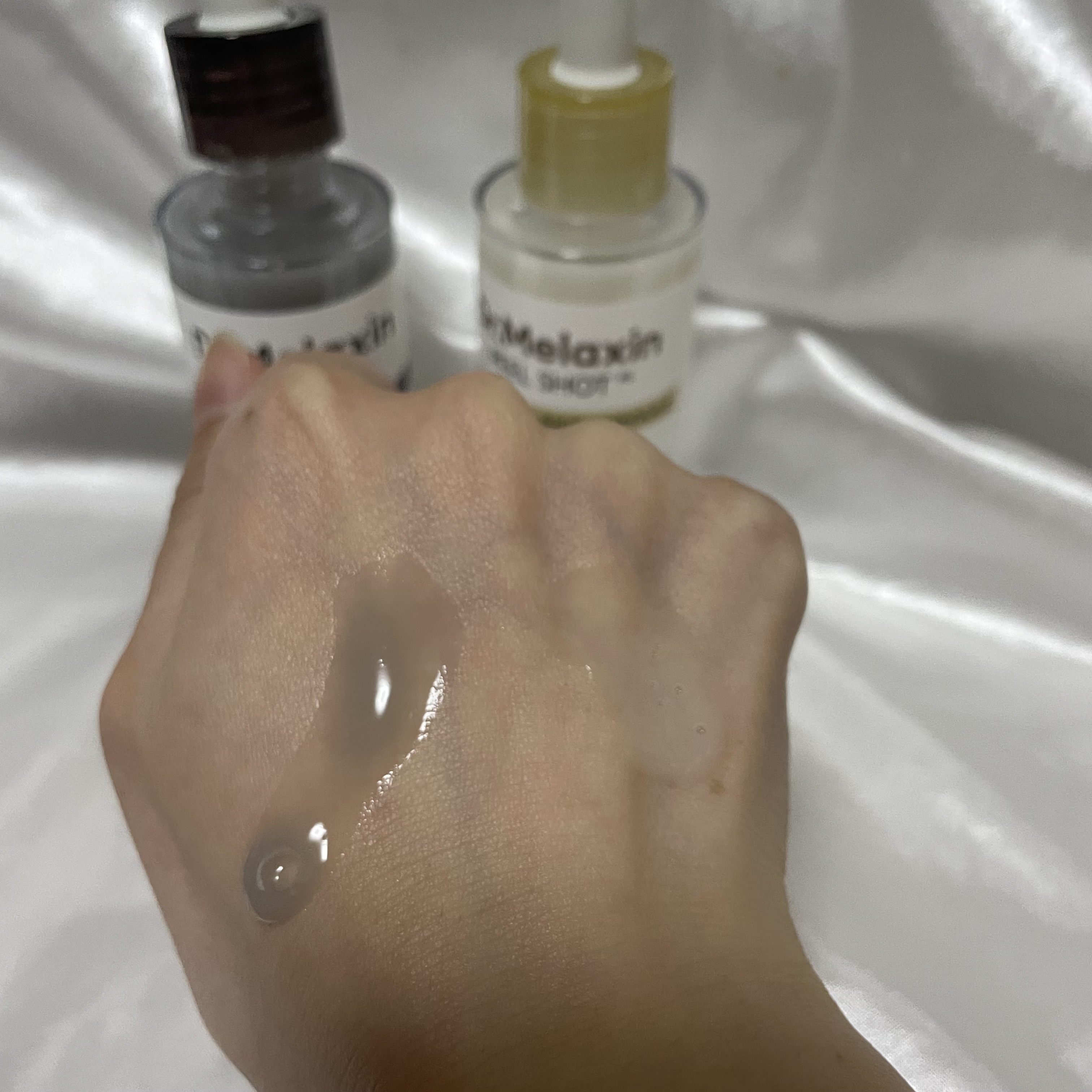 白米ピールショットゴマージュアンプル/Dr.Melaxin/美容液を使ったクチコミ（2枚目）