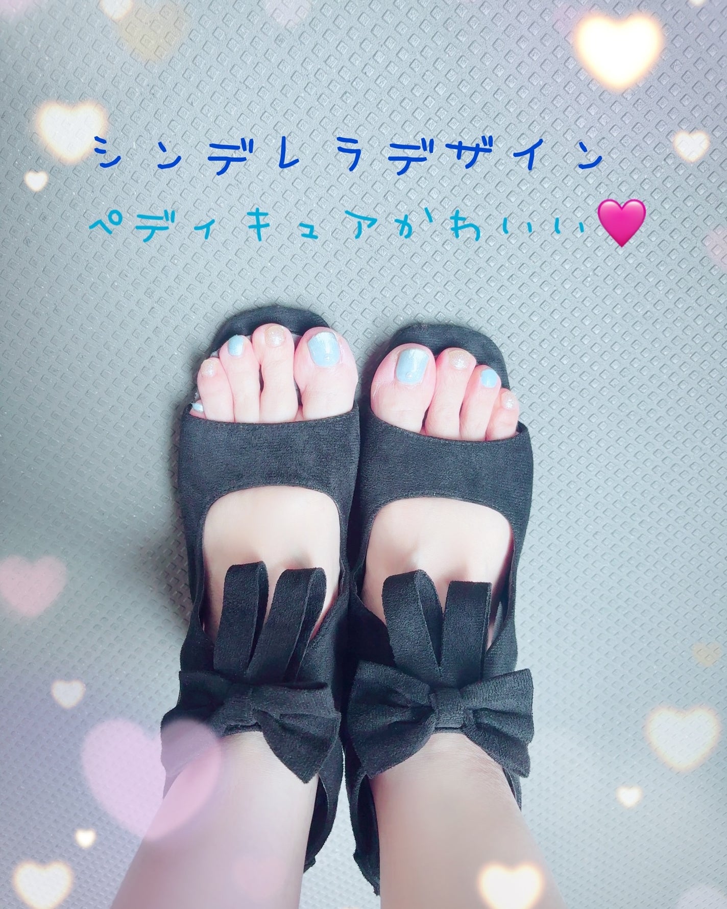 ハンド&ペディキュアセット Disney collection/ohora/ネイルシールを使ったクチコミ(4枚目)