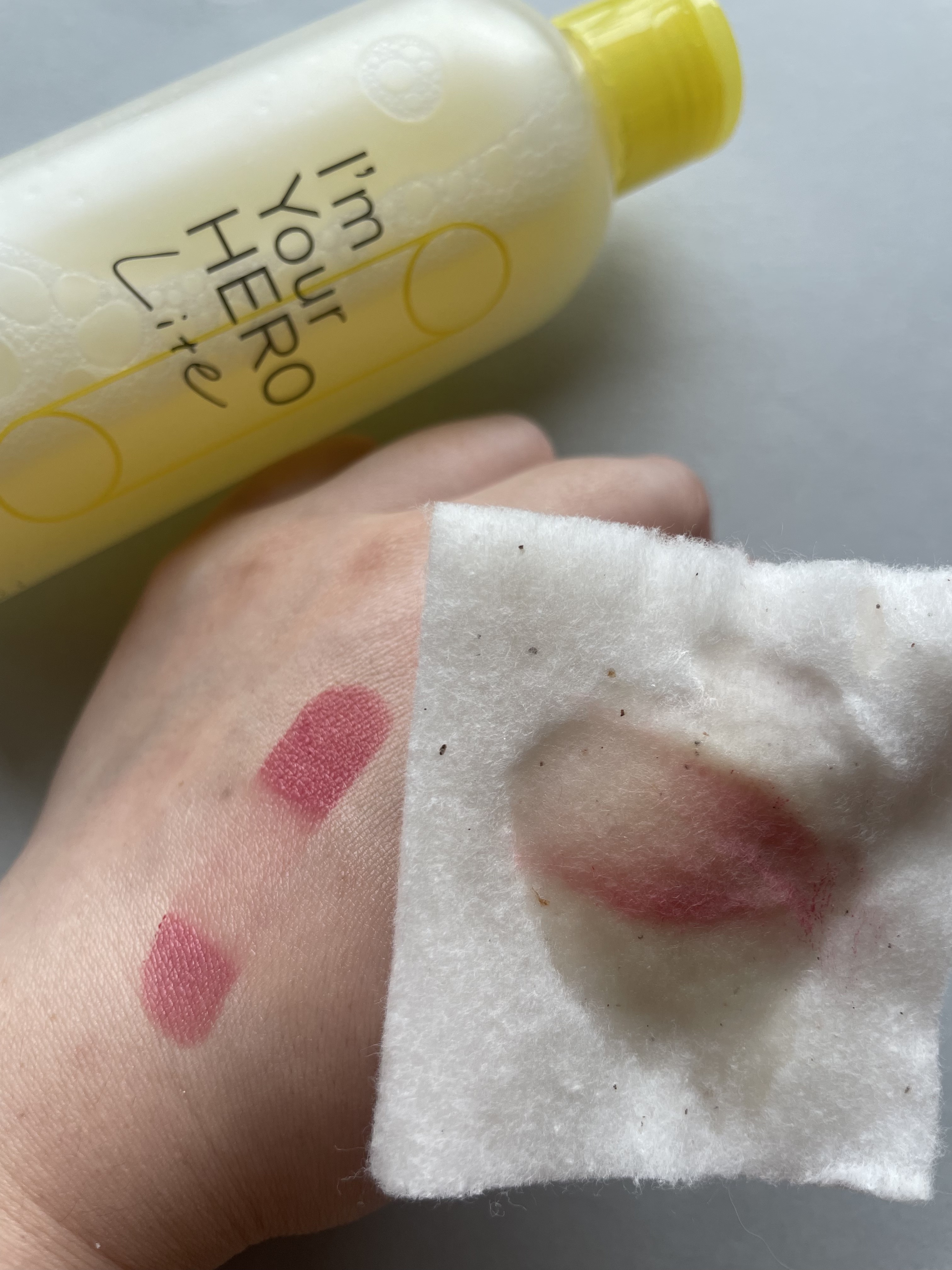 アイムユアヒーロー ライト/SISI/クレンジングウォーターを使ったクチコミ（3枚目）