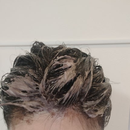 泡クリームカラー/ビゲン/ヘアカラーを使ったクチコミ(4枚目)