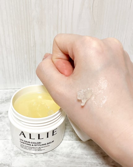 アリィー UVヘアカラーロックバーム/アリィー/ヘアバームを使ったクチコミ(4枚目)