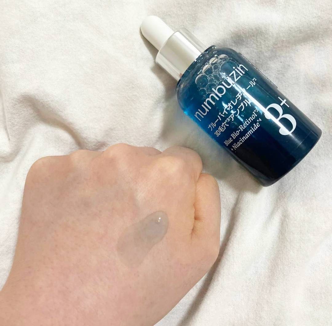 3番 ブルーバイオレチノール3D毛穴アンプル/numbuzin/美容液を使ったクチコミ（3枚目）
