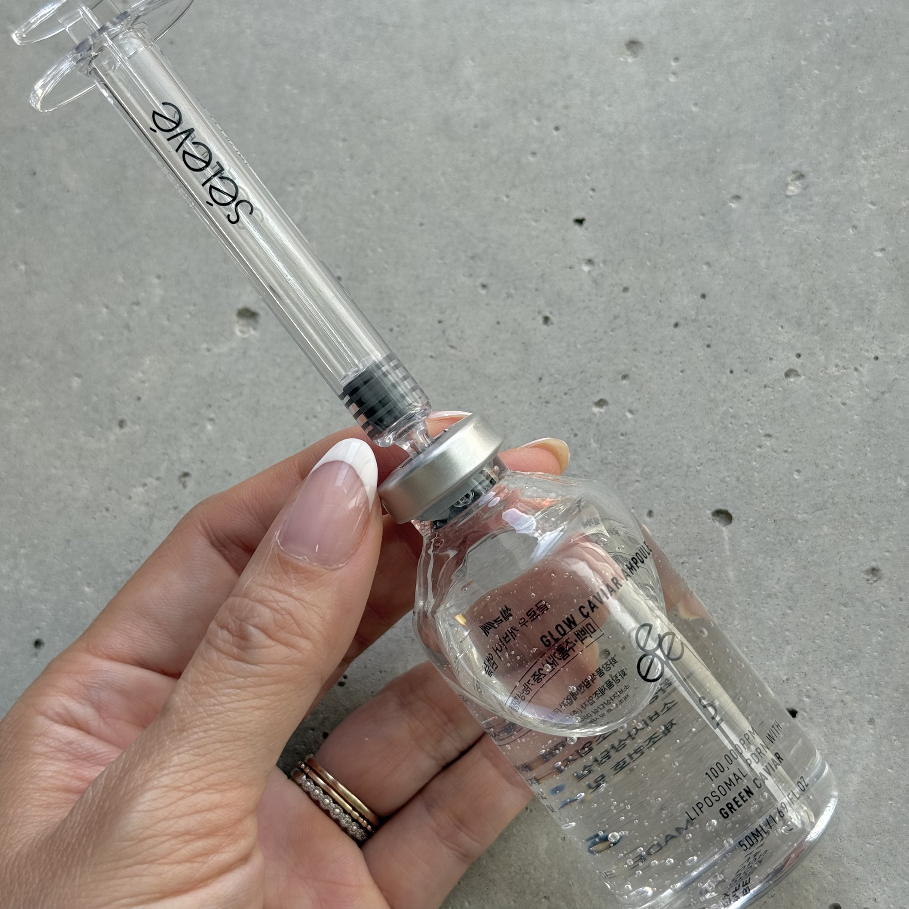 グロウキャビアアンプル/SELEVE/美容液を使ったクチコミ（2枚目）