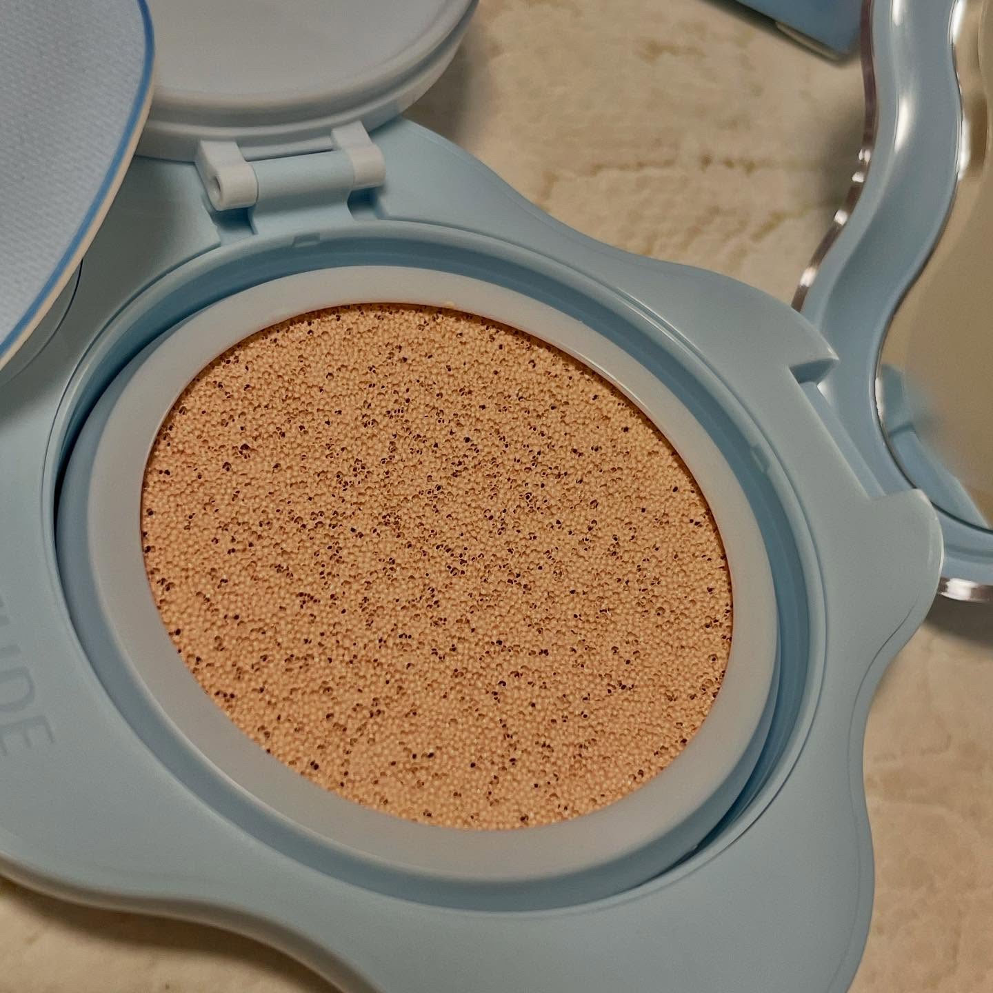 クラウドフィルタークッション/ETUDE/クッションファンデーションを使ったクチコミ（3枚目）