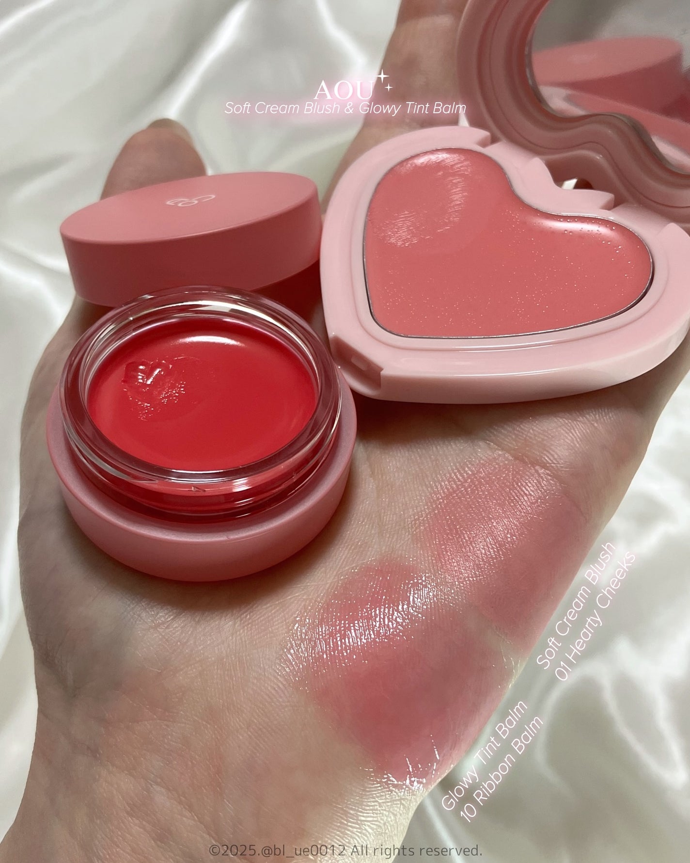 GLOWY TINT BALM/AOU/リップグロスを使ったクチコミ(4枚目)