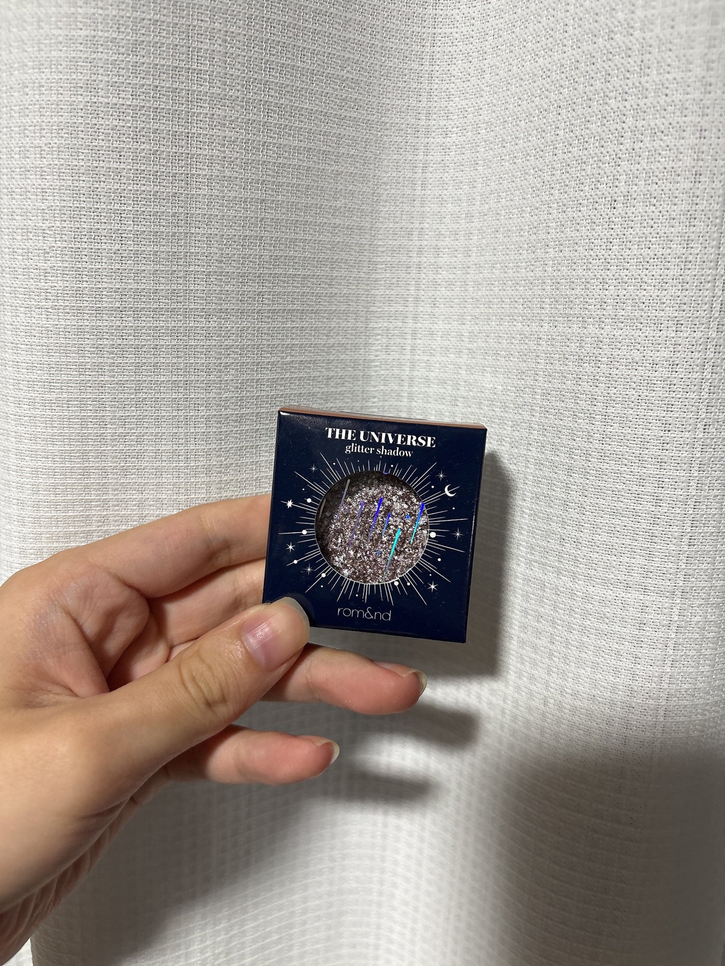 グリッター シャドウ カラー/rom&nd/グリッターを使ったクチコミ(1枚目)