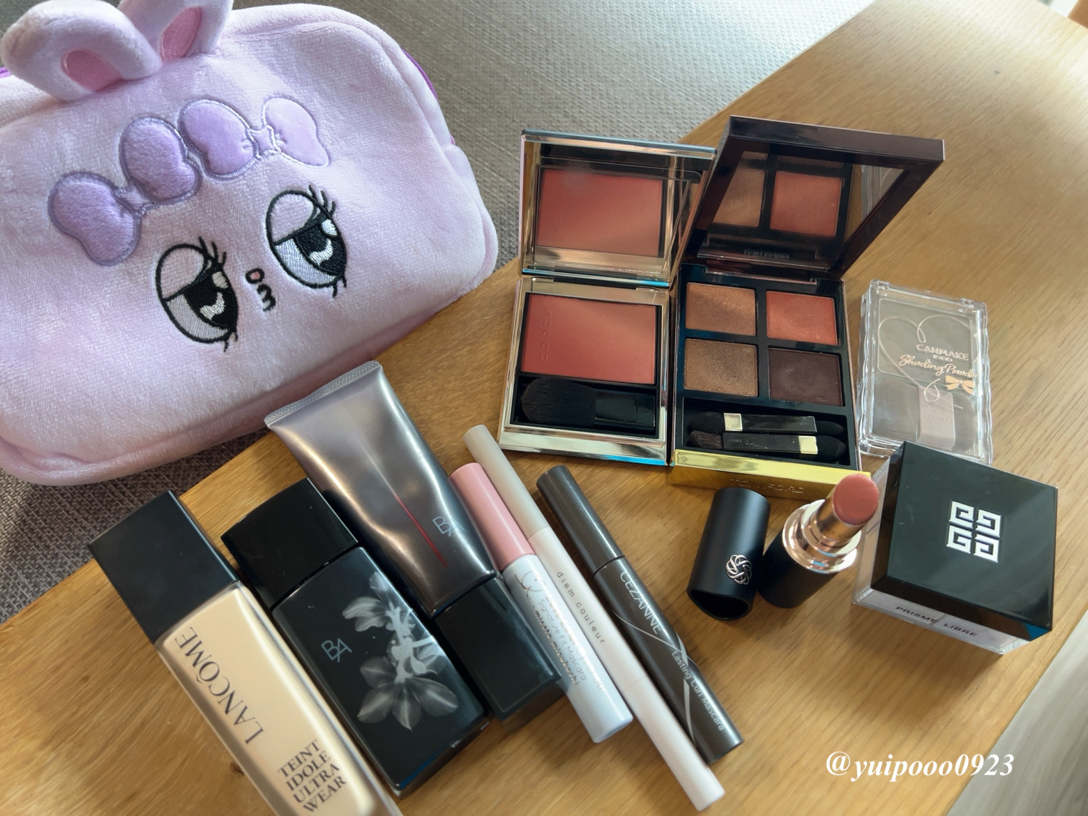 ブラーリング カラー ブラッシュ 105 茜染 -AKANEZOME（限定色）/SUQQU/パウダーチークを使ったクチコミ（1枚目）