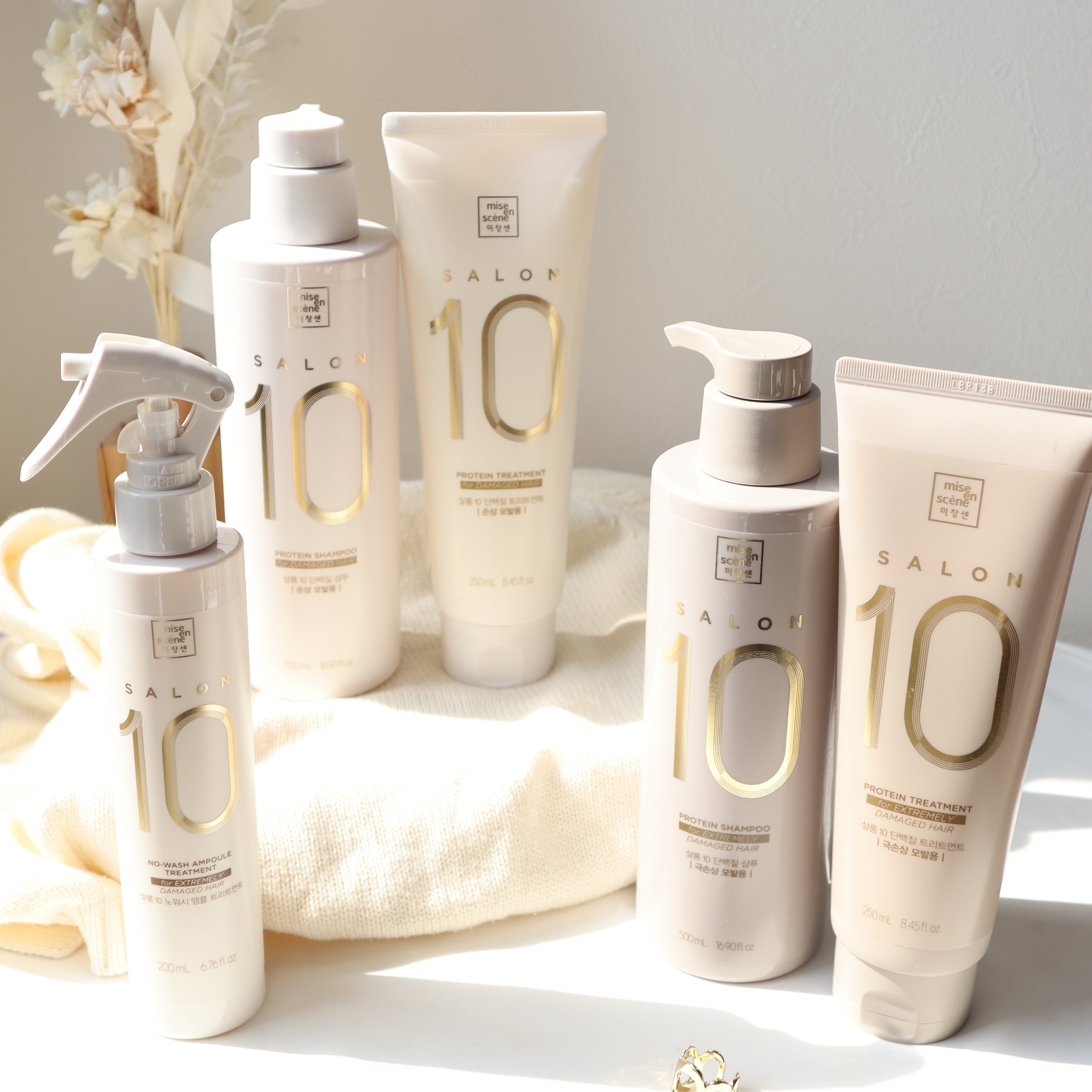 ミジャンセン サロン10 シャンプー/トリートメント ダメージヘア用/miseenscene/シャンプー・コンディショナーを使ったクチコミ（1枚目）