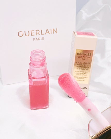 キスキス ビー グロウ オイル/GUERLAIN/リップグロスを使ったクチコミ(2枚目)