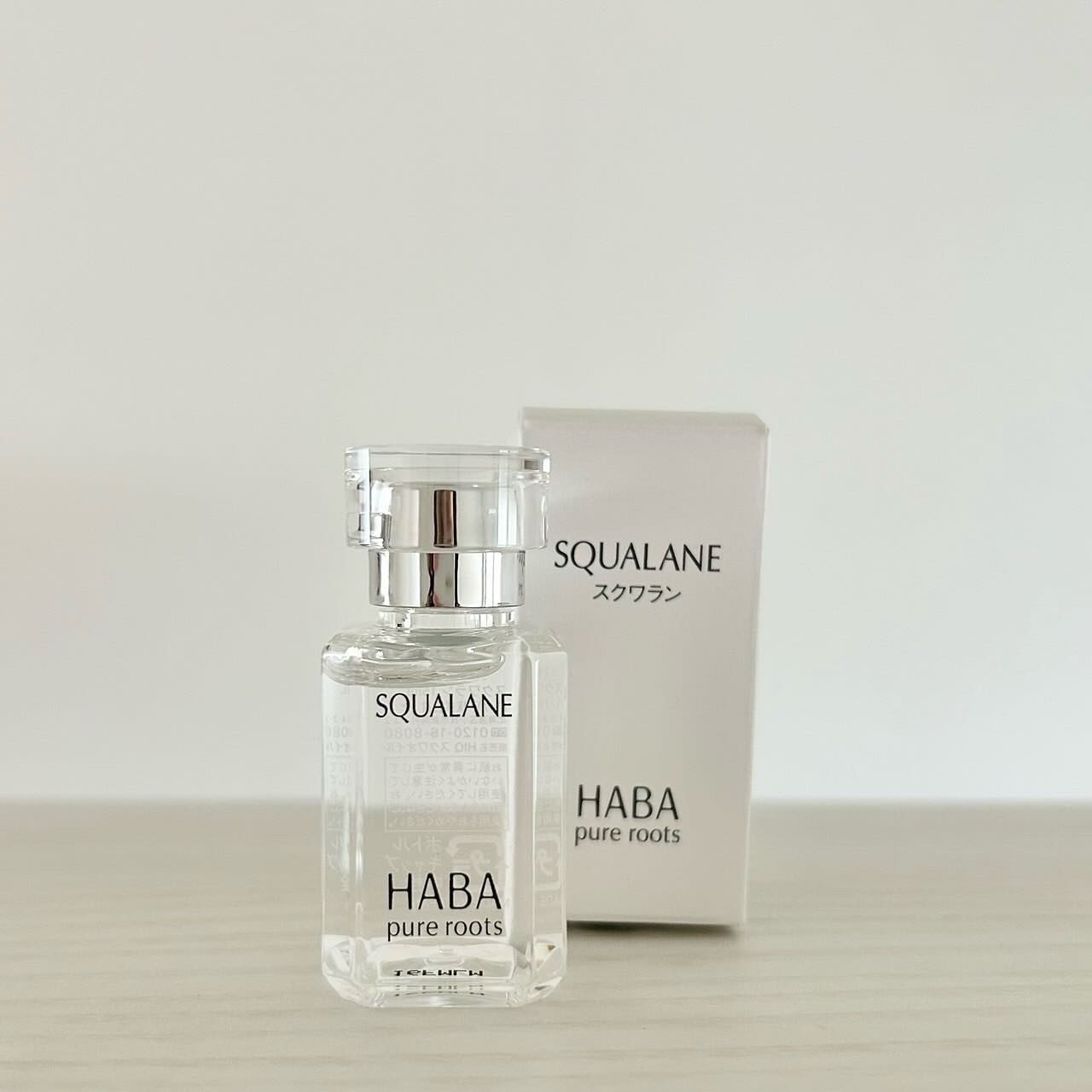 高品位「スクワラン」/HABA/フェイスオイルを使ったクチコミ（2枚目）