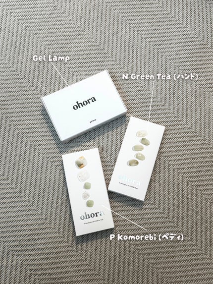 セミキュアジェルネイル(ハンド)/ohora/ネイルシールを使ったクチコミ(4枚目)