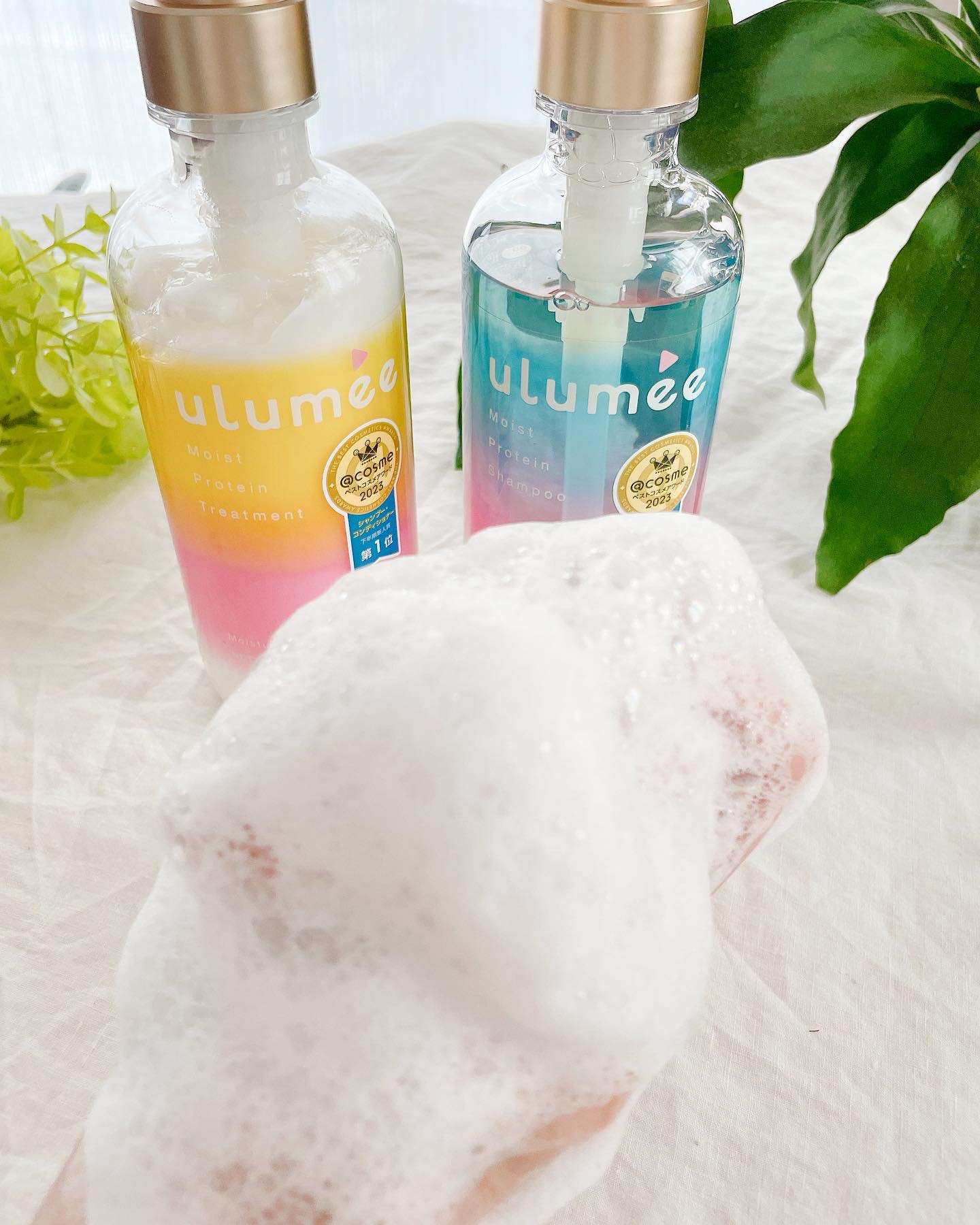 コントロール プロテイン シャンプー/トリートメント/ulumee/市販シャンプーを使ったクチコミ（3枚目）