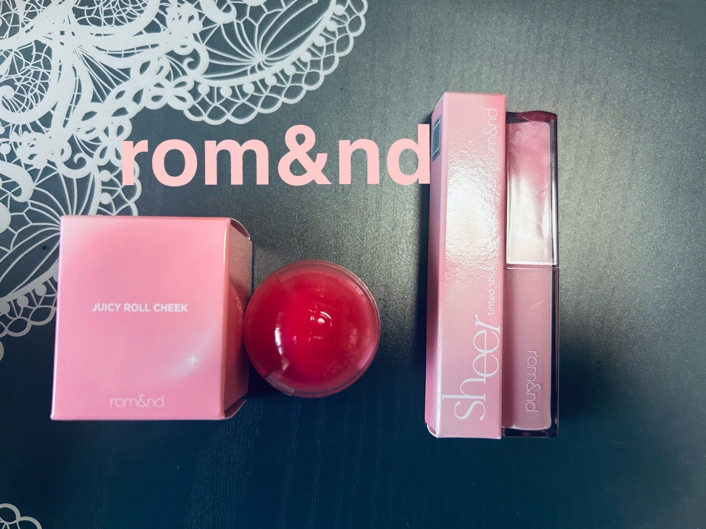 シアーティンテッドスティック/rom&nd/口紅を使ったクチコミ(1枚目)