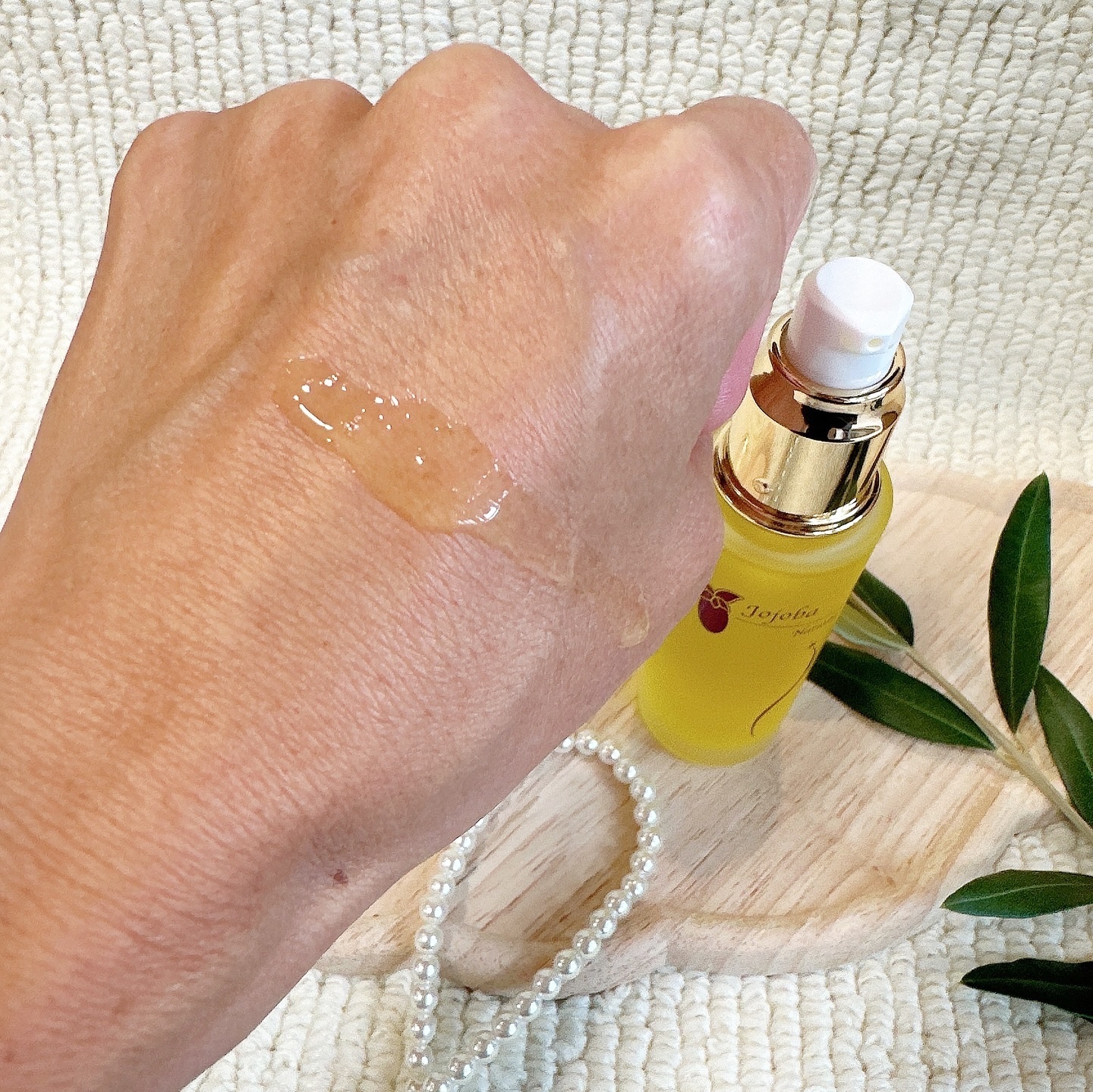 サンナホル　ホホバオイル/サンナホル/フェイスオイルを使ったクチコミ（3枚目）