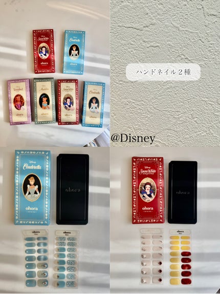 ハンド&ペディキュアセット Disney collection/ohora/ネイルシールを使ったクチコミ(4枚目)