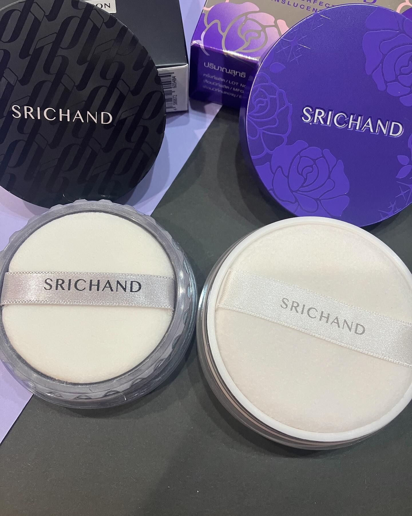 ブラックエディション オイルコントロールパウダー/SRICHAND/ルースパウダーを使ったクチコミ（2枚目）