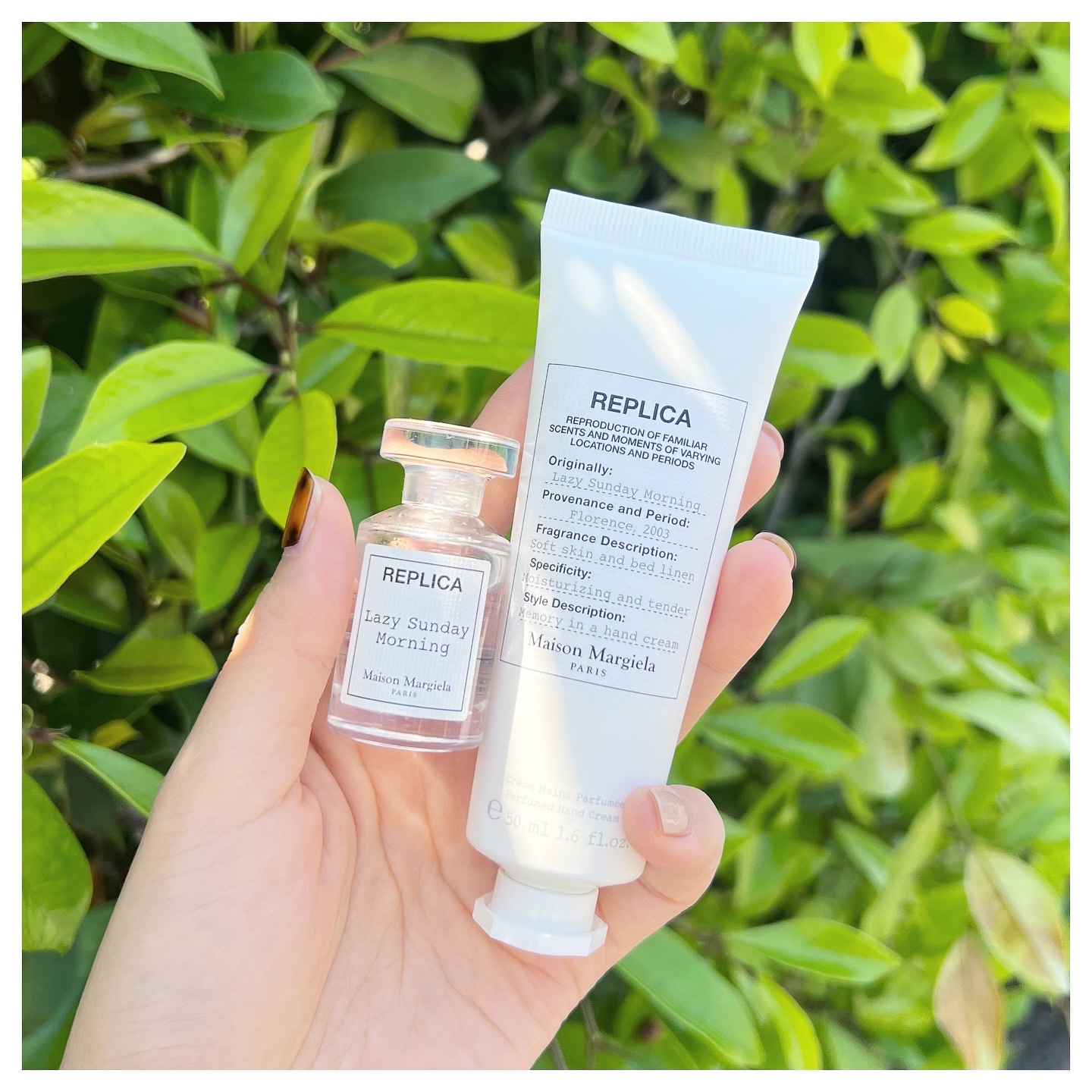 レプリカ ハンドクリーム レイジーサンデー モーニング/Maison Margiela Fragrances/ハンドクリームを使ったクチコミ（1枚目）