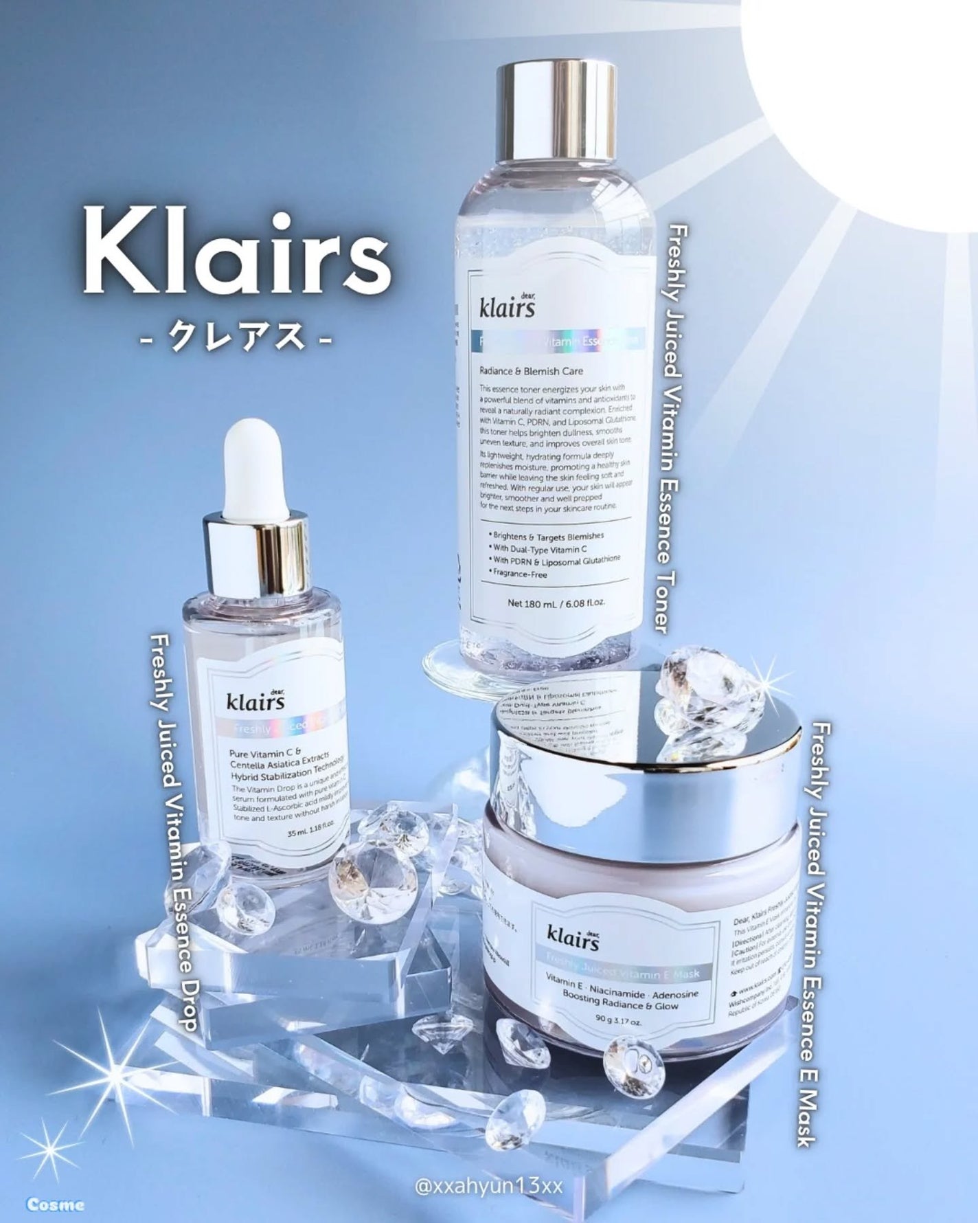 フレッシュリージュースドビタミンドロップ(35ml)/Klairs/美容液を使ったクチコミ(1枚目)