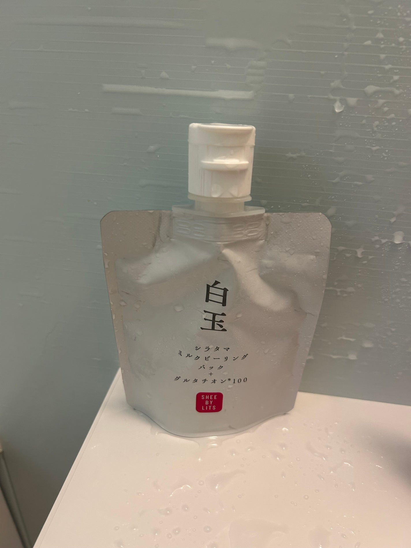 SHEE BY LITS 白玉ミルクピーリングパック/リッツ/洗い流すパック・マスクを使ったクチコミ(1枚目)