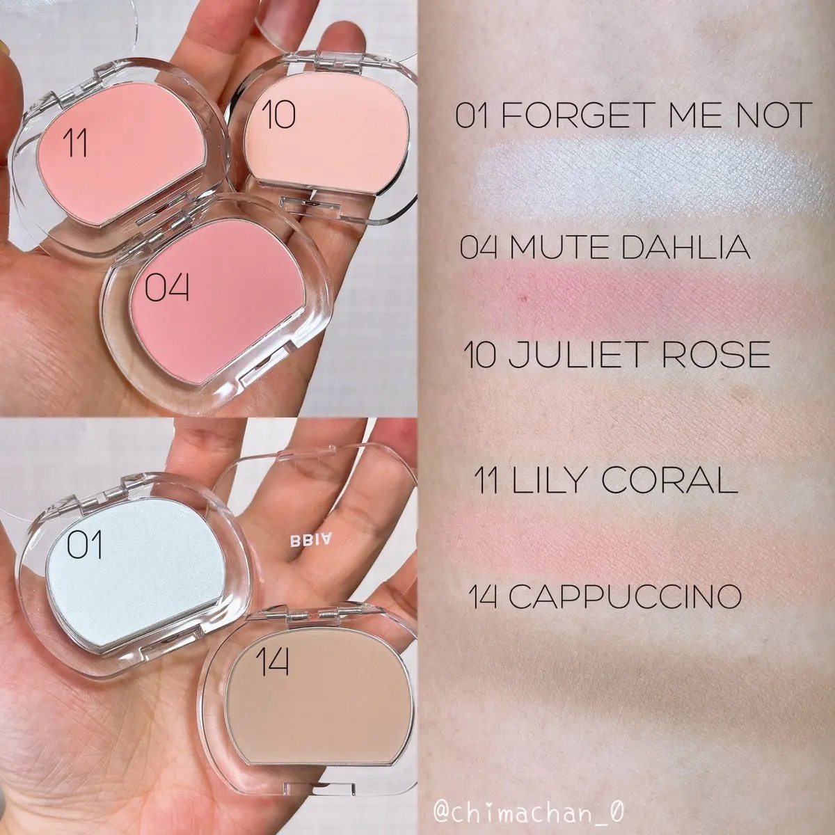 ラストブラッシュ/BBIA/パウダーチークを使ったクチコミ（2枚目）