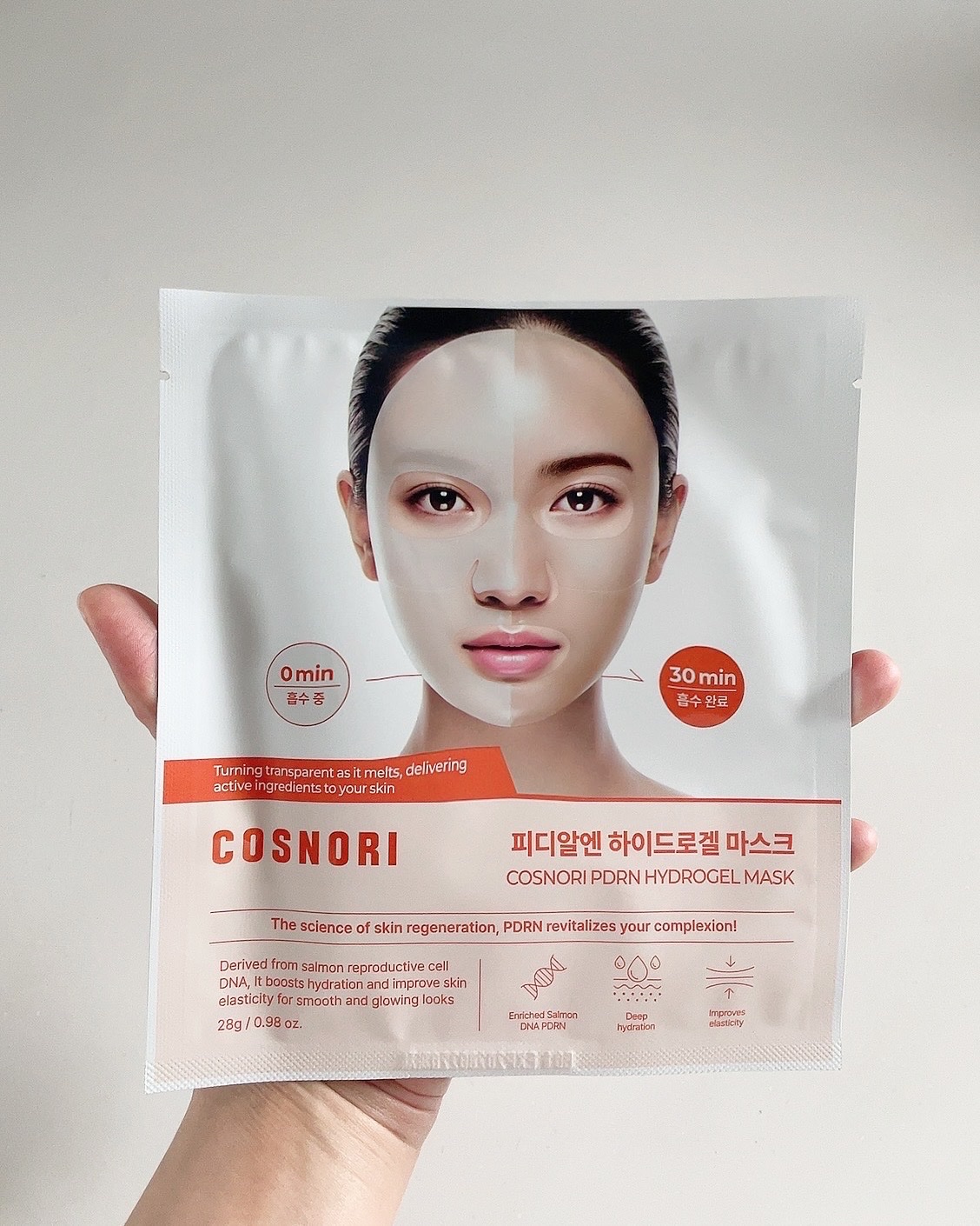 PDRN ハイドロゲルマスクパック/COSNORI/シートマスク・パックを使ったクチコミ（2枚目）