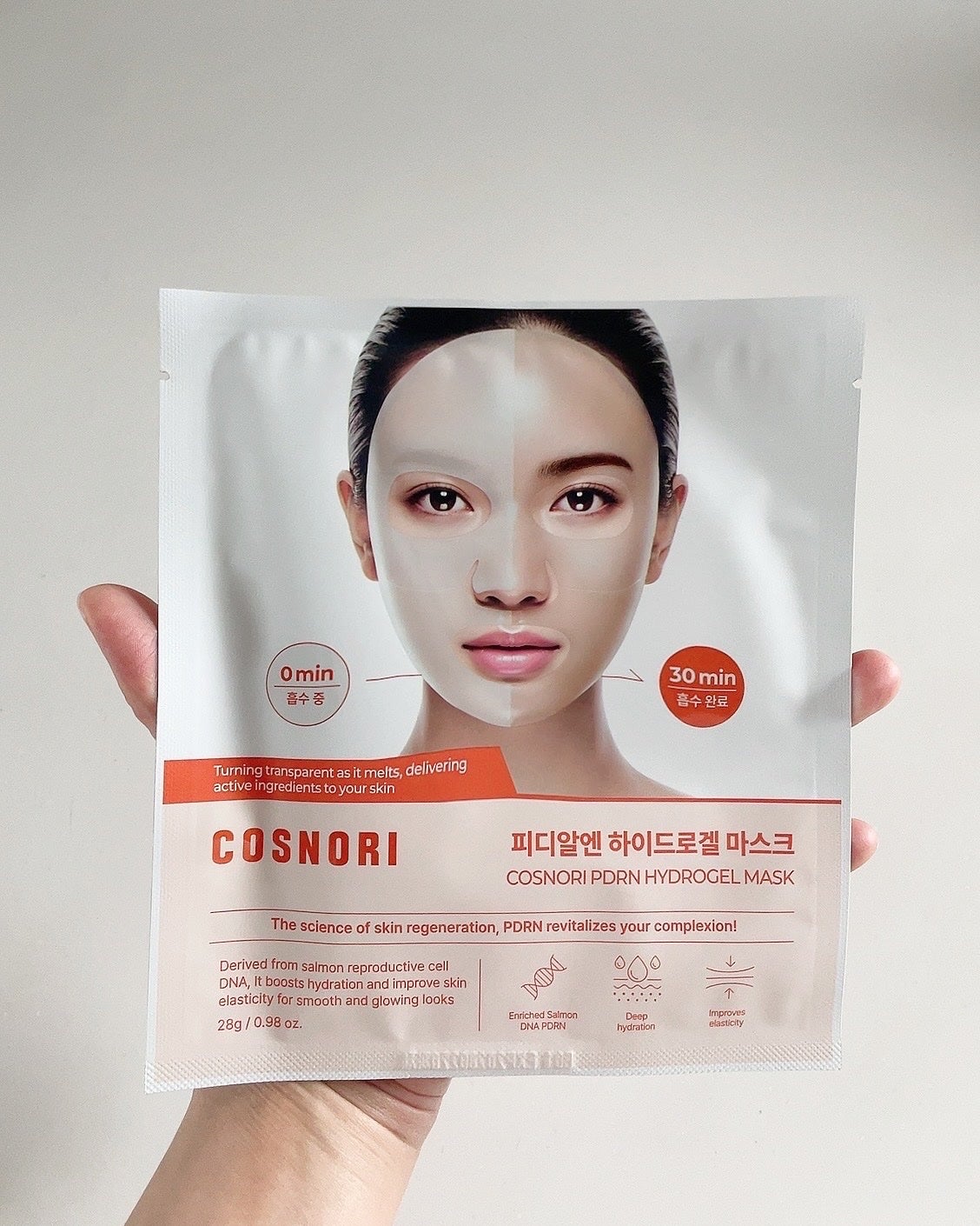 PDRN ハイドロゲルマスクパック/COSNORI/シートマスク・パックを使ったクチコミ(2枚目)