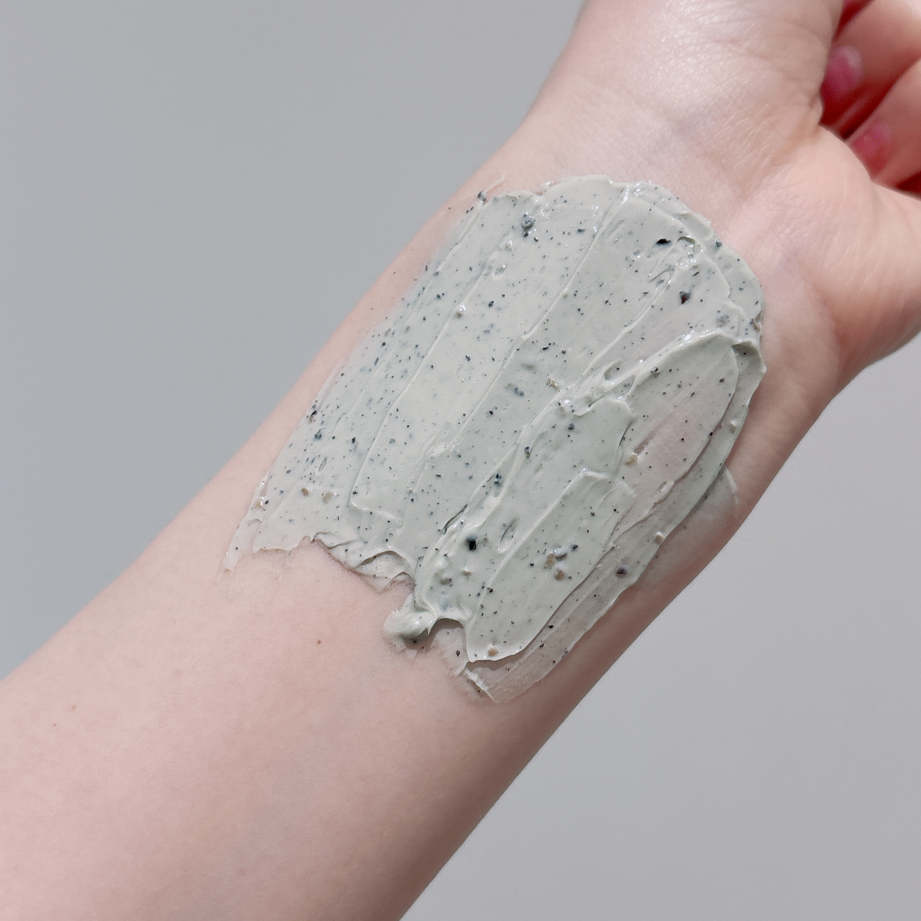 緑豆毛穴クレイパック/beplain/洗い流すパック・マスクを使ったクチコミ（3枚目）