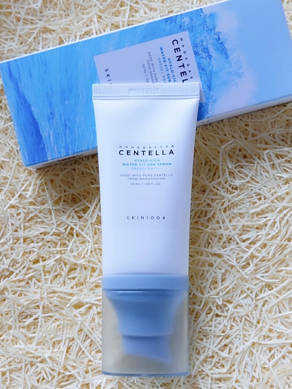 ヒアルーシカ ウォーターフィット サンセラム/SKIN1004/日焼け止めローションを使ったクチコミ(1枚目)