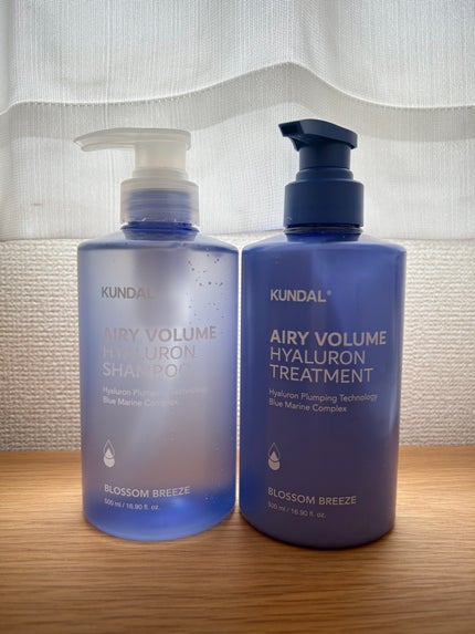 クンダル エアリーボリュームヒアルロンシャンプー/トリートメント/KUNDAL/市販シャンプーを使ったクチコミ(2枚目)