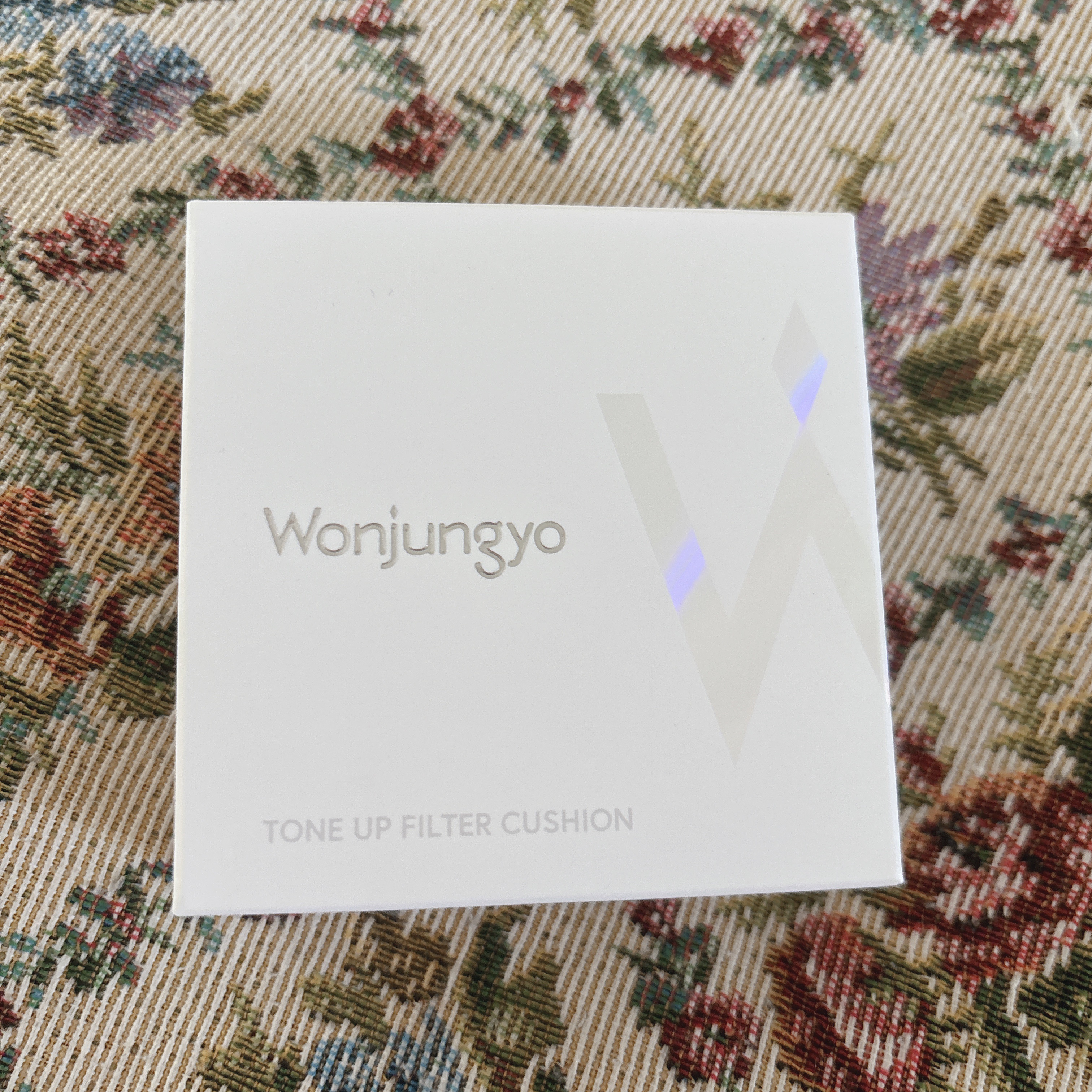 ウォンジョンヨ　トーンアップ　フィルタークッション/Wonjungyo/クッションファンデーションを使ったクチコミ（3枚目）