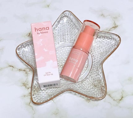ベールフィットUVトーンアップ/hana by hince/日焼け止め・UVケアを使ったクチコミ(1枚目)