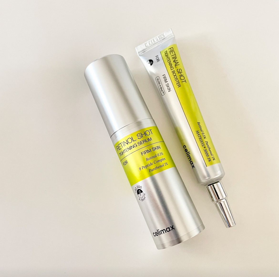  THE ビタA レチノールショット タイトニングブースター/celimax/美容液を使ったクチコミ（1枚目）