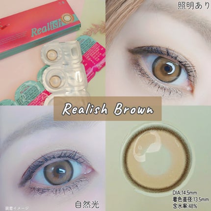 Realish 1day/OLENS/ワンデー(1DAY)カラコンを使ったクチコミ(2枚目)