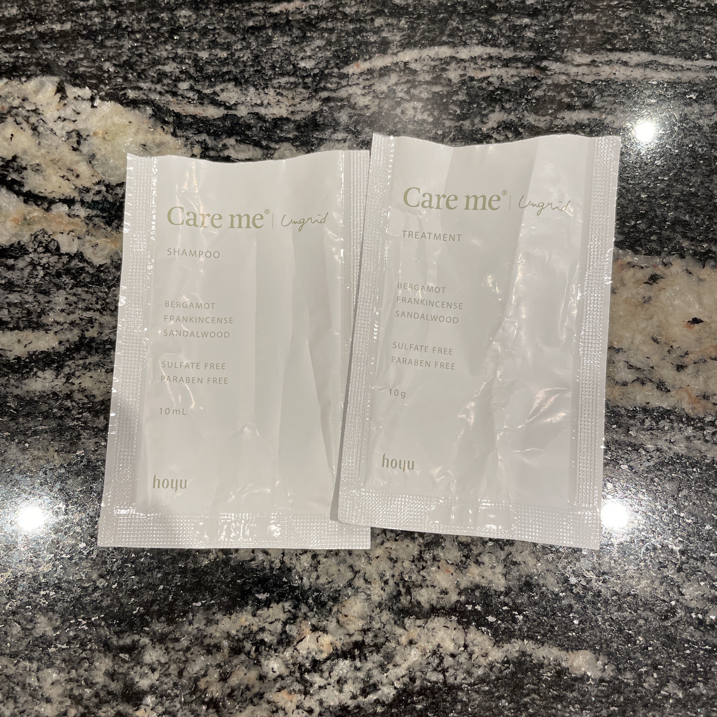 ケアミー シャンプー/トリートメント トライアルペアパック(シャンプー10mL+トリートメント10g）/Care me/市販シャンプーを使ったクチコミ（1枚目）